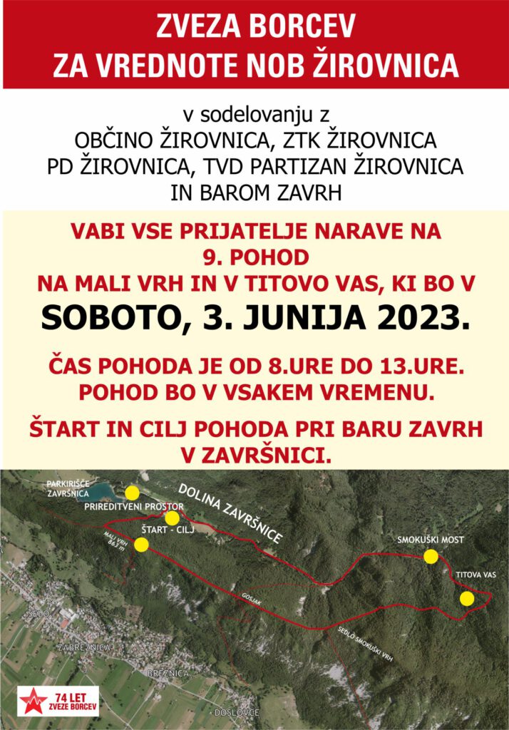 Titova vas plakat 2023 - Žirovnica